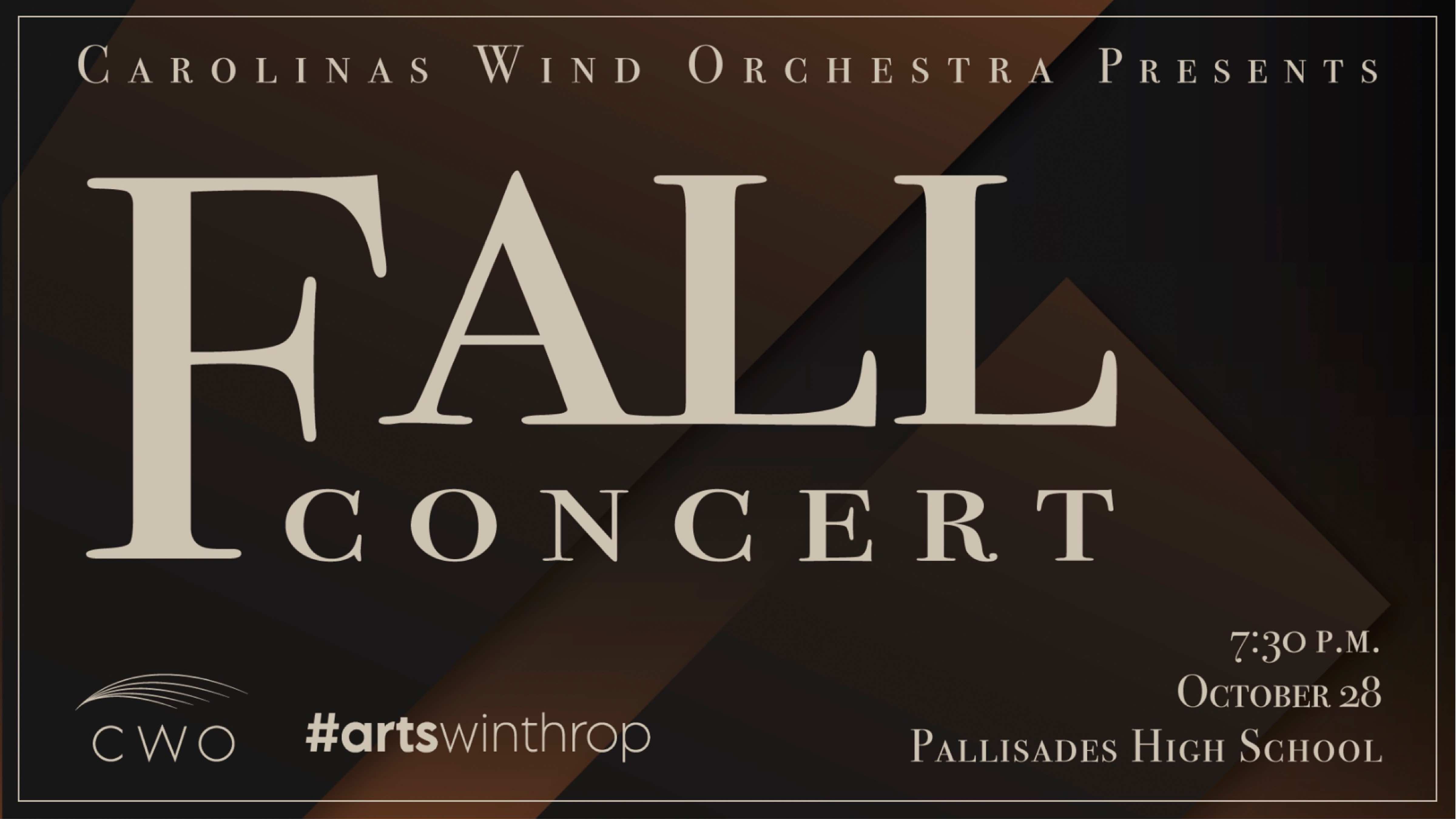 Carolinas Wind Orchestra Concert graphic