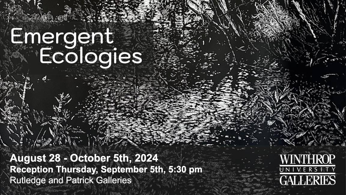 Emergent Ecologies Exhibition graphic