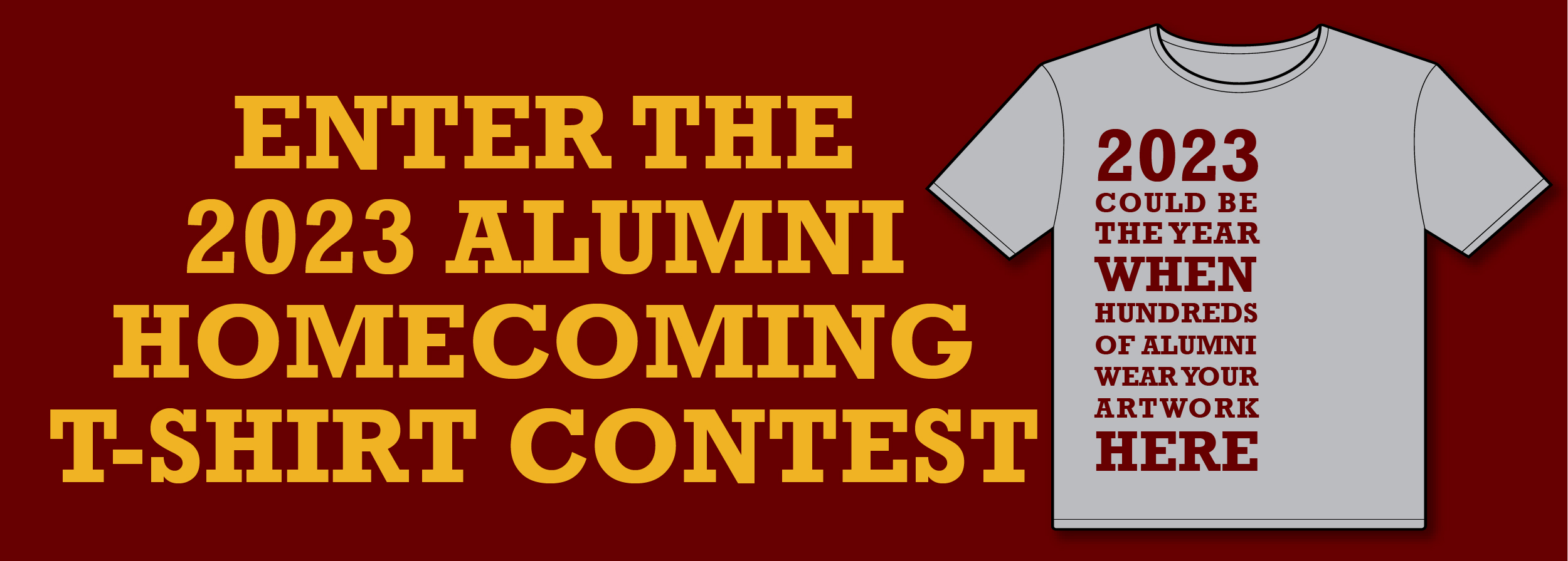 Winthrop University Tshirt Registration